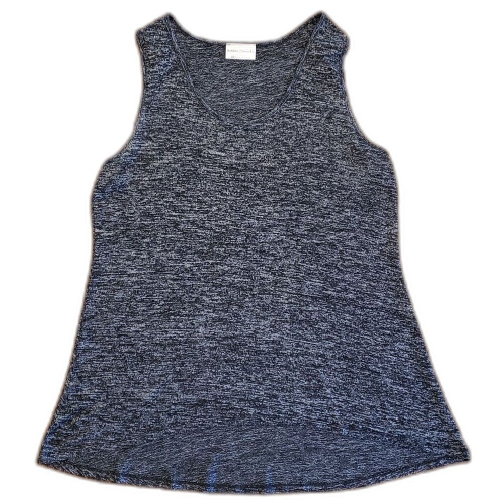 Bobbie & Brooks Ladies Tank Top Black & Grey Size 2X - Picture 2 of 8